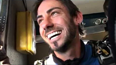 John Hopkins 1st ever solo skydive