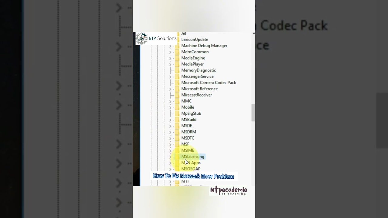 How To Fix Network Error Problem 