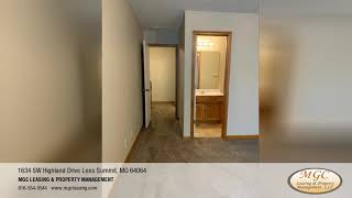 1634 SW Highland Drive, Lees Summit, MO 64064