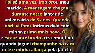 'Foi Só Uma Vez', Chorou Meu marido Quando Descobri Sua Traição No Nosso Aniversário De 5 Anos