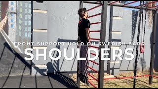 FRONT SUPPORT HOLD ON SWEDISH BARS