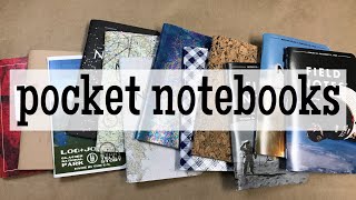 Pocket Notebooks: Log and Jotter, Nomad, Dapper Notes, Field Notes