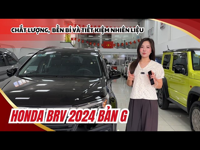 Honda BRV 2024 bản G - Xe đẹp chạy ít, chất lượng bền bỉ
