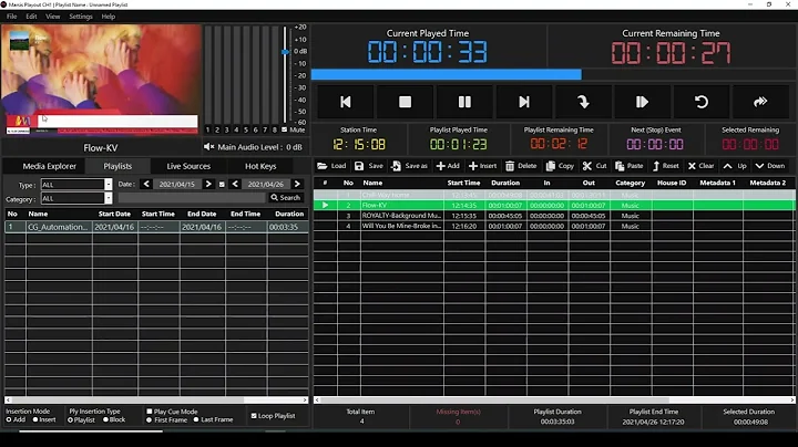 Triggering CG Objects From Marsis Playout Part-5