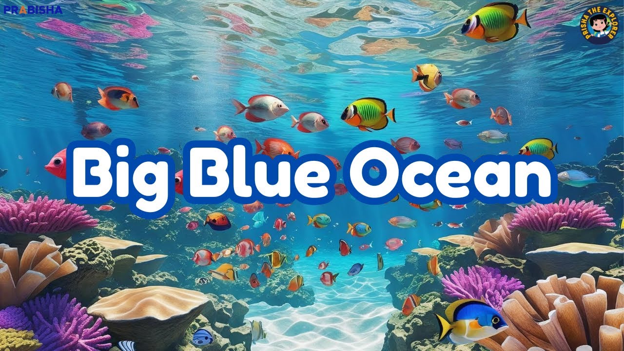 Big Blue Ocean Song for Kids | Fun Ocean Animals & Sea Creatures | Kids ...