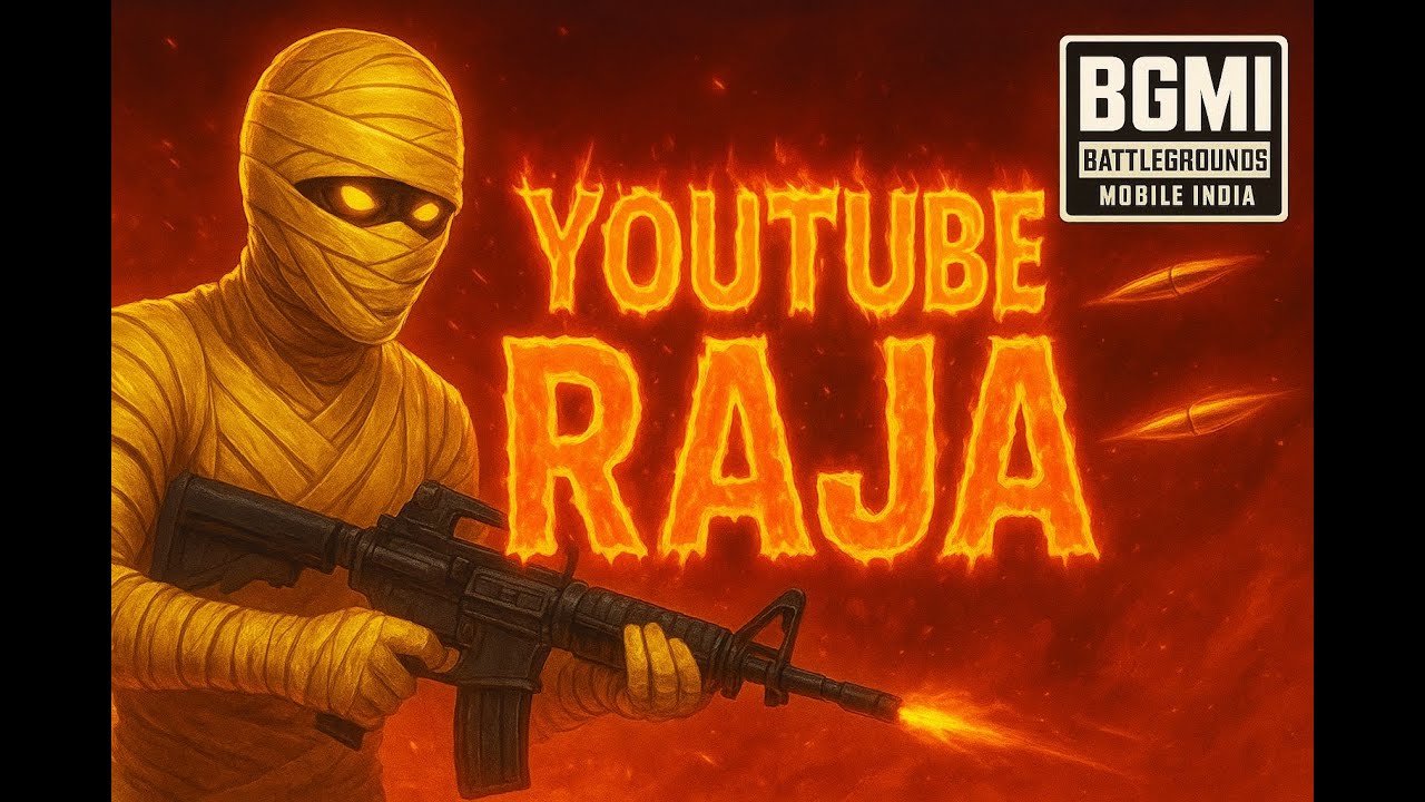 BGMI 4.0  YOUTUBE RAJA ON FIRE 🔥 