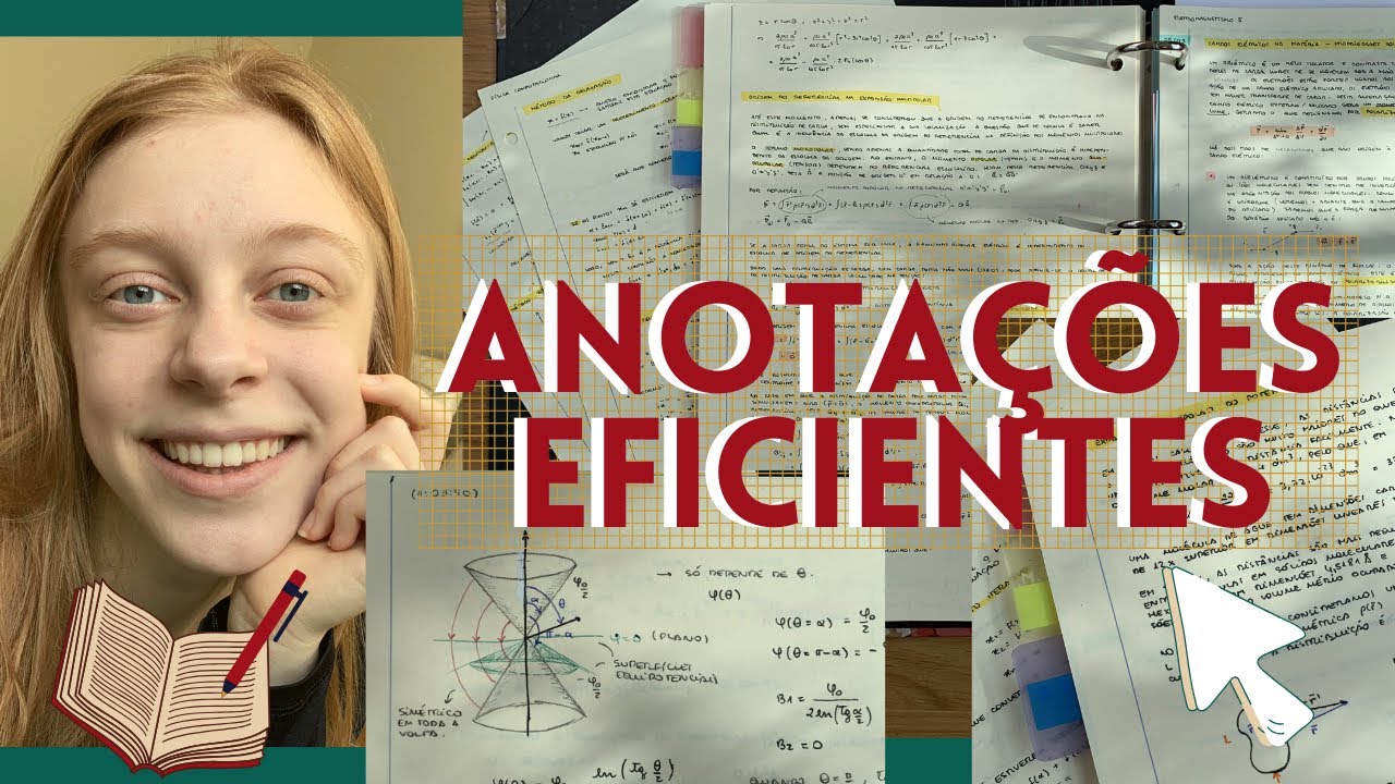 Como Fazer ANOTAÇÕES EFICIENTES Nas Aulas ❗️Clica Aqui Para Aprender Como Manter Matéria Em Dia