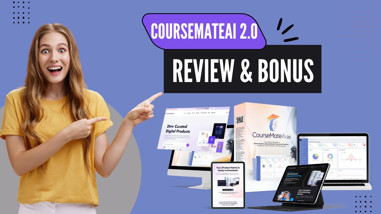 CourseMateAI 2.0 Review & Bonuses: In-Depth Walkthrough + Exclusive Offers (What's new in V2)