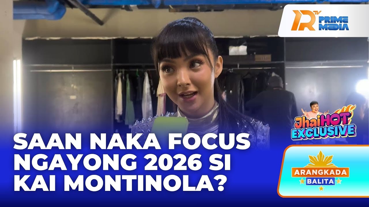 Kai Montinola Naka Focus sa Paghasa ng Acting at Singing Skills for 2026 | Arangkada Balita