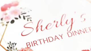 Sherly Silvi Birthday Dinner (60s)