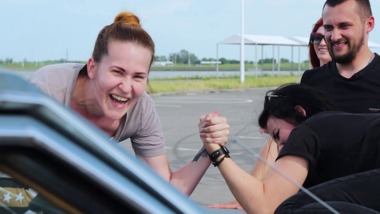 Армрестлинг Настя Туман против Ростовских Девок