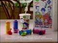 Burger king ad kids club spinning tops 1993