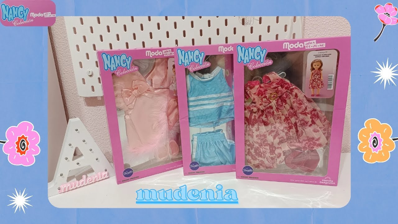 Moda años 60-70-80 para Nancy🩷Entregas:87,88 y 89 #unboxing #nancycoleccion #vestidosbonitos 