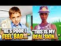 NICEST 10 YEAR OLD Offers To GIFT Me A SKIN, Until I Showed Him My Account... (Fortnite)