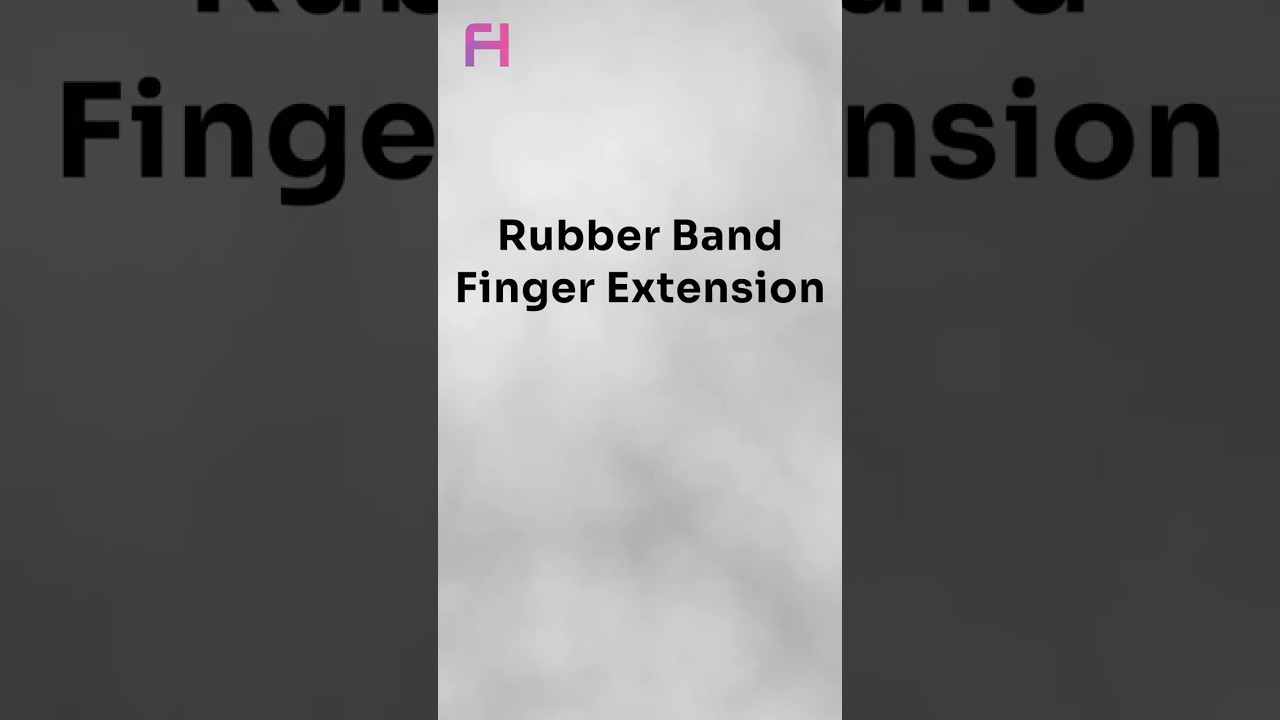 🖐️ Rubber Band Finger Extension | Flagler Health PT Short