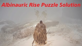 Elden Ring - Albinauric Rise Puzzle Solution