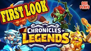 Chronicles of Legends Gameplay First Look (Android IOS) screenshot 2