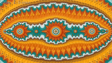 Deep Mandelbrot zoom #001 Magnification = 10^65