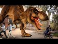 Dinosaur Hunting In Jurassic World Dominion | T-Rex Chase | Huzi Films
