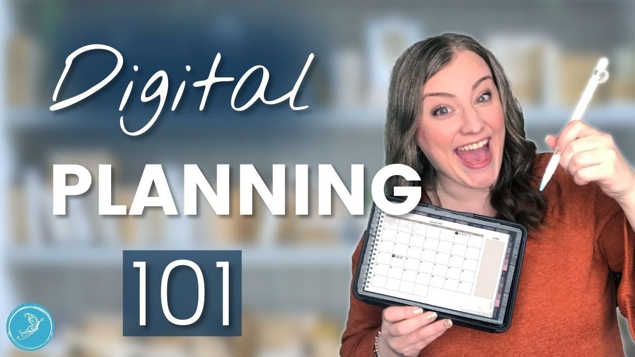 Digital Planning 101: Beginner tutorial with 2021 DIGITAL PLANNER and GoodNotes 5 on iPad