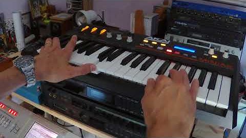 Akai Miniak demo Systemized with Strymon BigSky 28.8.2020