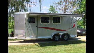 DIY Bumper Pull Horse Trailer Camper Conversion Part I THE FLOOR