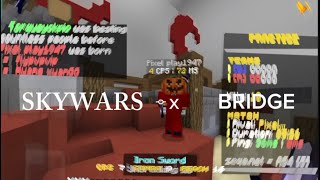 Skywars x Bridge Montage | Minecraft Bedrock