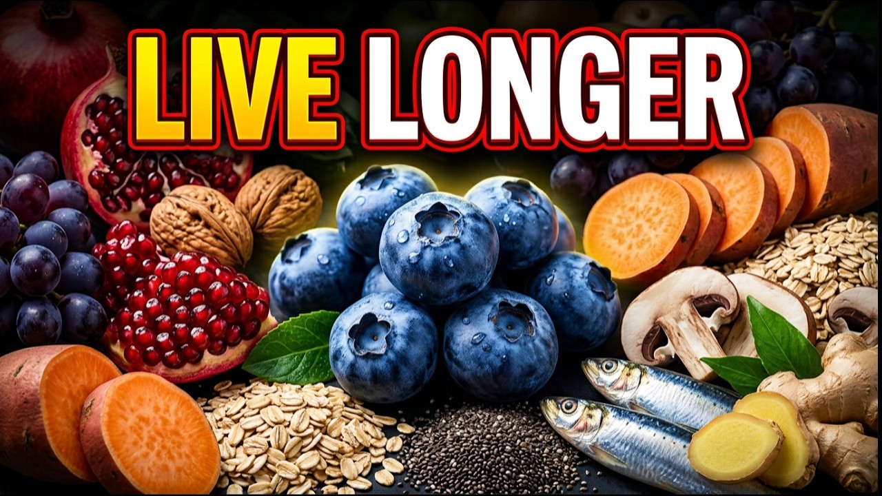 Eat These 12 SUPERFOODS to Live Longer and Heal Your Body - YouTube