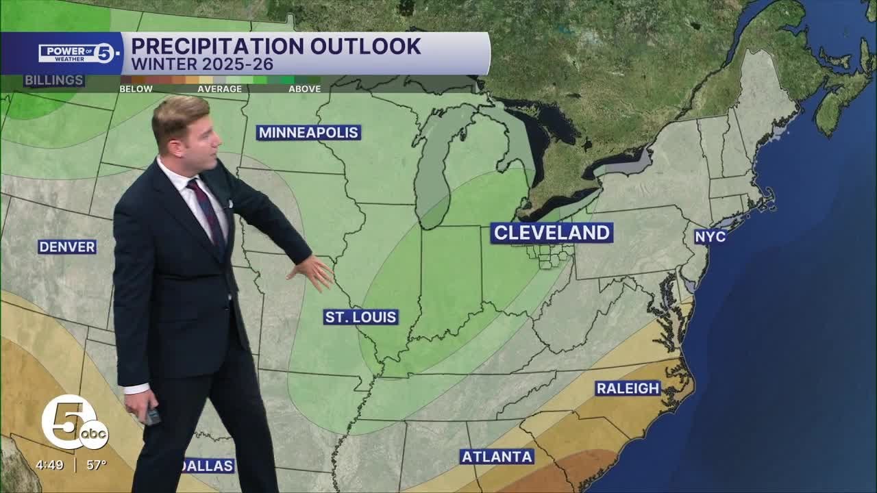 NEW: NOAA's Winter Weather Outlook calls for above-average precipitation