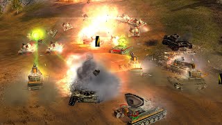 POPO vs MTKing | Close Tank vs Nuke | Generals Zero Hour screenshot 5