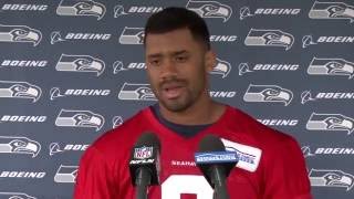 Russell Wilson on Colin Kaepernick's national anthem protest, 8/30/2016