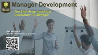 Management Development - FREE WEBINAR