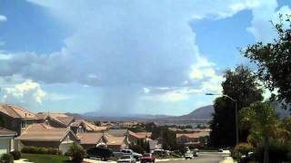 Anvil cloud over Temecula
