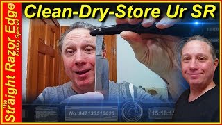 The straight razor edge friday special, how to clean, dry and store
your after shaving. going through 7 steps i use maintain a straight...