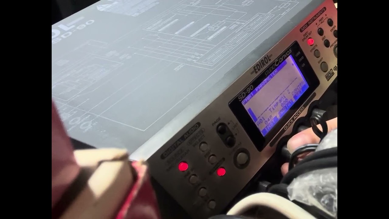 Roland SD-90 Sound Test - YouTube
