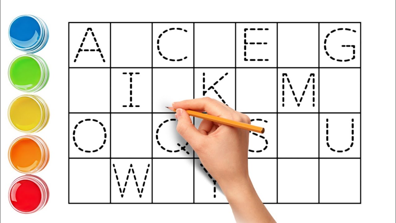Alphabet Tracing for Kids! | A to Z Writing Practice | Learn Letters to ...