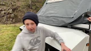 Setting up the Ezytrail Lincoln LX MK3 Camper Trailer is Child Play