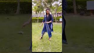 bangaru panjaram serial mahalakshmi offscreen fun in shootgap 😁