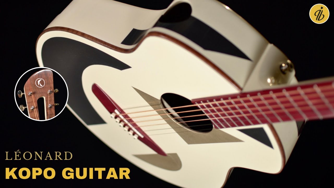Modèle « Léonard » par le luthier « Kopo Guitar »