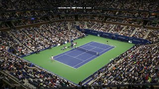 US Open 2023 R16 : Cinemartic (Federer) vs. SuperKillo (Sinner) IN A THRILLER