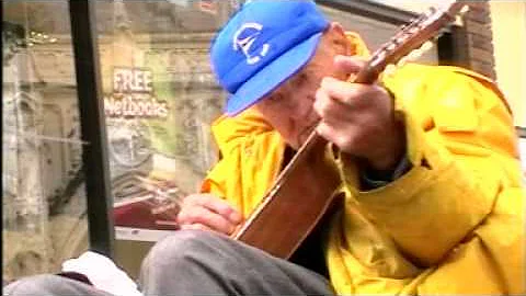 Busker Ralph Settle Truro Cornwall