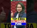 Top 3 BBA Colleges in Pune | Admission, Fees &amp; Placements | Explained in Hindi