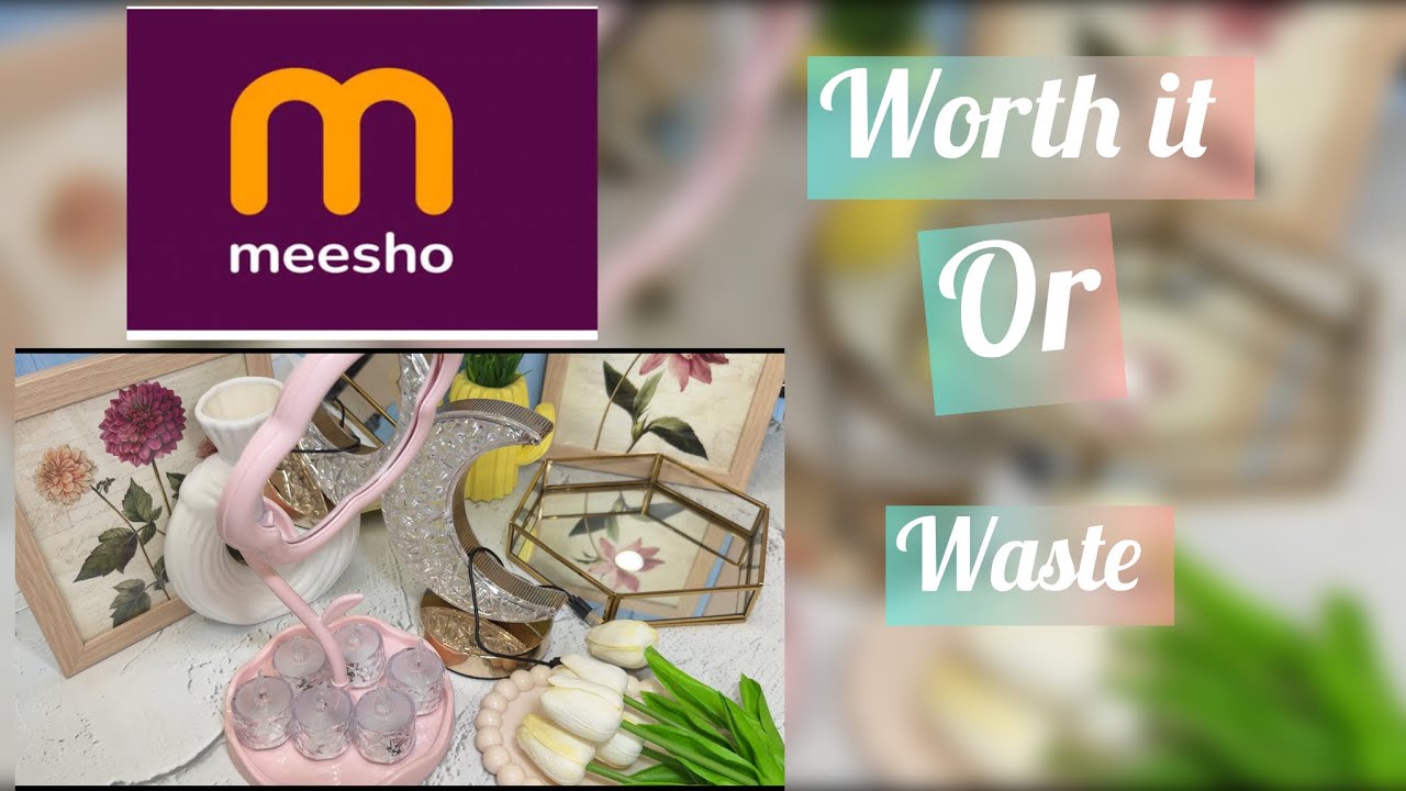 Cheapest home decor items from MEESHO 🛍️🛍️||