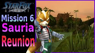 StarFox Assault - Mission 6 | Sauria: Reunion (Gold Difficulty)