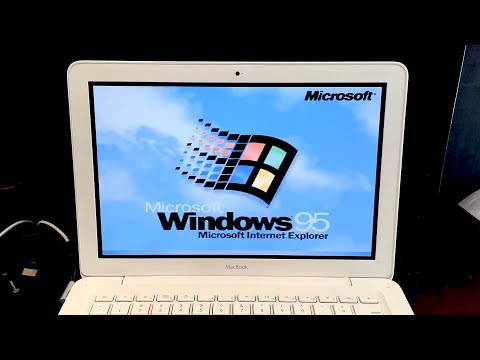 Attempting to run Windows 95 on a MacBook!