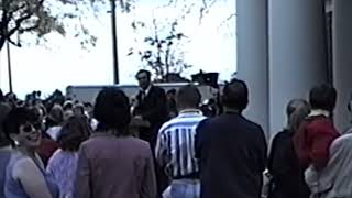 Trenton Veterans Memorial Library Dedication - October 2, 1999
