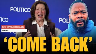 Kathy Hochul BEGS Millionaires to Return to New York –  Socialism's Fatal Flaw