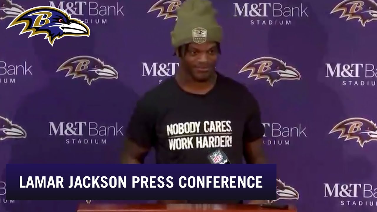 Lamar Jackson Full Press Conference After Win vs. Houston Baltimore