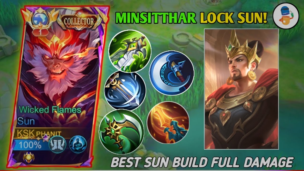 GLOBAL SUN VS MINSITTHAR LOCK? MLBB (MOBILE LEGENDS)