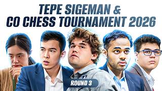 Arjun Erigaisi vs Nodirbek Abdusattorov, Carlsen vs Jorden   | Tepe Sigeman & Co. 2026 Round 4
